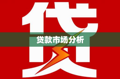 汝南贷款市场分析