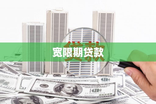 汝南宽限期贷款