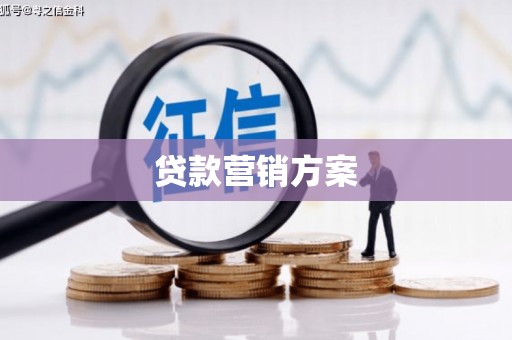 汝南贷款营销方案