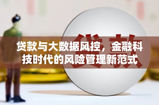 汝南贷款与大数据风控，金融科技时代的风险管理新范式