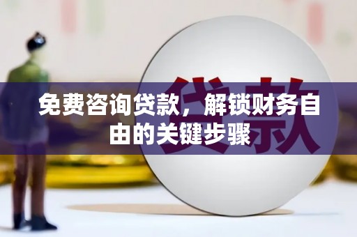 汝南免费咨询贷款，解锁财务自由的关键步骤