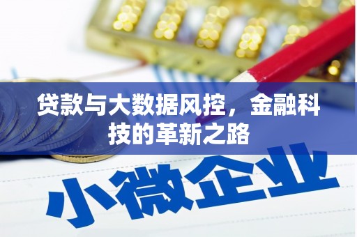 汝南贷款与大数据风控，金融科技的革新之路