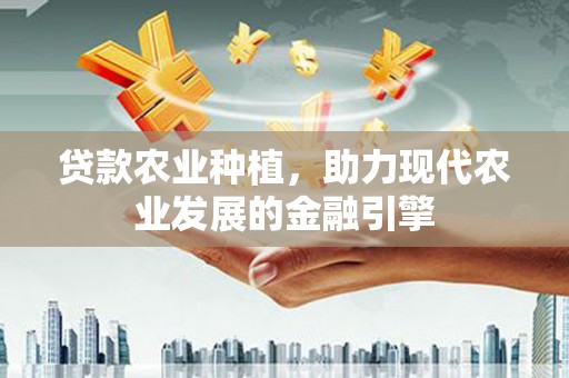 汝南贷款农业种植，助力现代农业发展的金融引擎