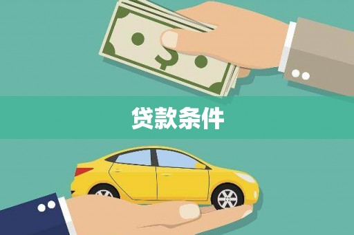 汝南贷款条件