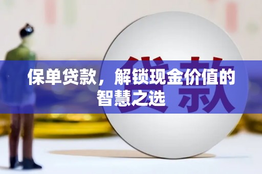 汝南保单贷款，解锁现金价值的智慧之选