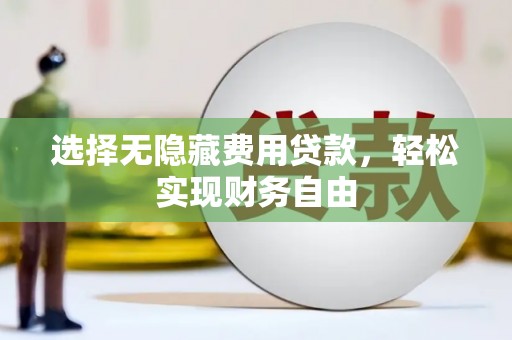 汝南选择无隐藏费用贷款，轻松实现财务自由