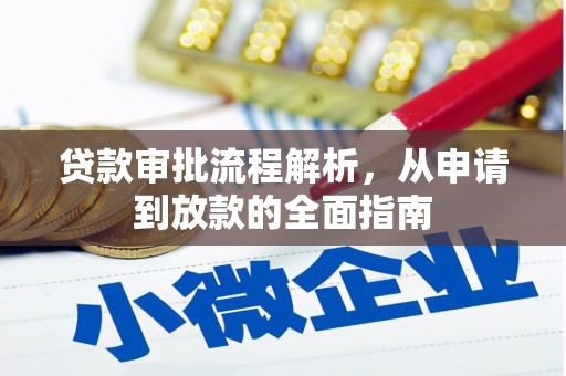 汝南贷款审批流程解析，从申请到放款的全面指南