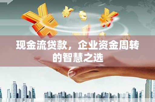 汝南现金流贷款，企业资金周转的智慧之选