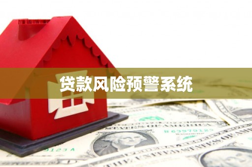 汝南贷款风险预警系统
