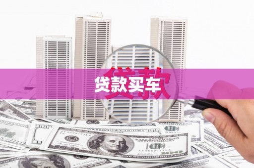 汝南贷款买车