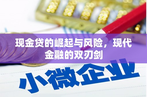 汝南现金贷的崛起与风险，现代金融的双刃剑