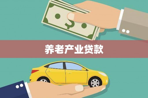 汝南养老产业贷款
