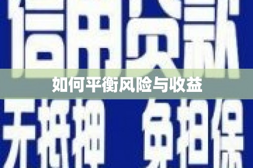 汝南如何平衡风险与收益