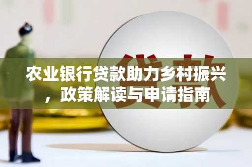 汝南农业银行贷款助力乡村振兴，政策解读与申请指南