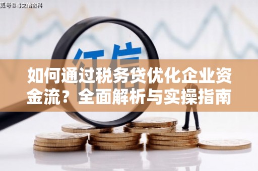 汝南如何通过税务贷优化企业资金流？全面解析与实操指南
