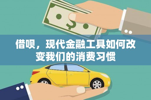 汝南借呗，现代金融工具如何改变我们的消费习惯