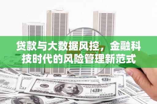 汝南贷款与大数据风控，金融科技时代的风险管理新范式