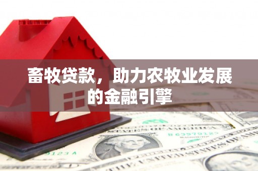 汝南畜牧贷款，助力农牧业发展的金融引擎