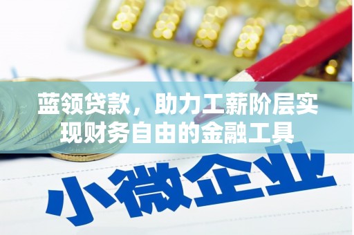 汝南蓝领贷款，助力工薪阶层实现财务自由的金融工具