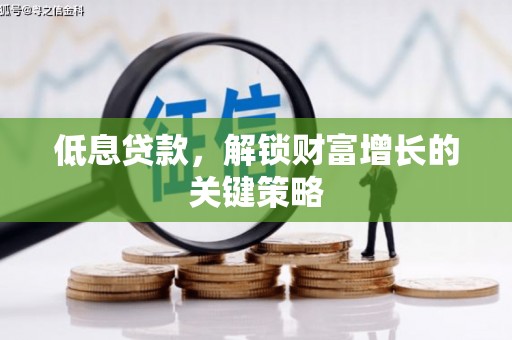 汝南低息贷款，解锁财富增长的关键策略