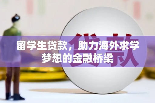 汝南留学生贷款，助力海外求学梦想的金融桥梁