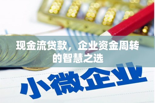 汝南现金流贷款，企业资金周转的智慧之选