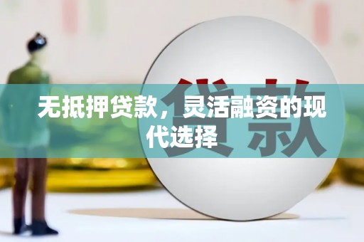 汝南无抵押贷款，灵活融资的现代选择