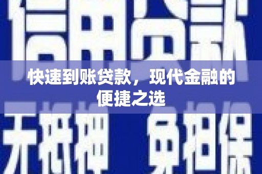 汝南快速到账贷款，现代金融的便捷之选