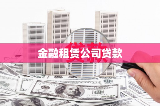 汝南金融租赁公司贷款