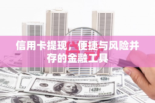 汝南信用卡提现，便捷与风险并存的金融工具