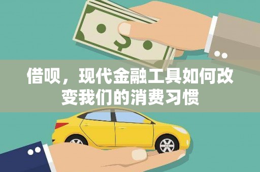 汝南借呗，现代金融工具如何改变我们的消费习惯