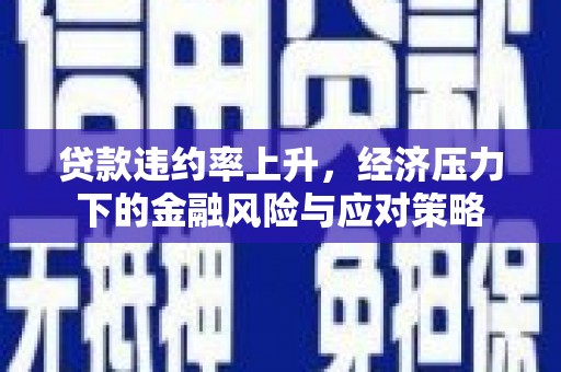 汝南贷款违约率上升，经济压力下的金融风险与应对策略