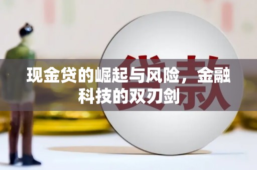 汝南现金贷的崛起与风险，金融科技的双刃剑