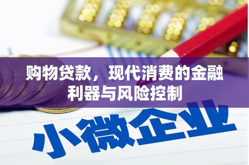 汝南购物贷款，现代消费的金融利器与风险控制