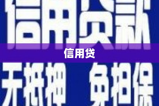 汝南信用贷