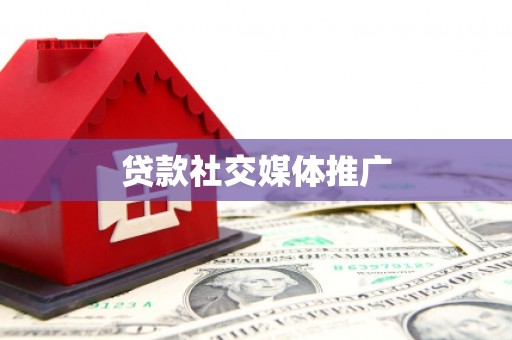 汝南贷款社交媒体推广