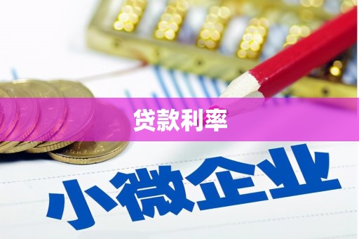 汝南贷款利率