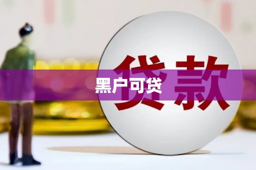 汝南黑户可贷