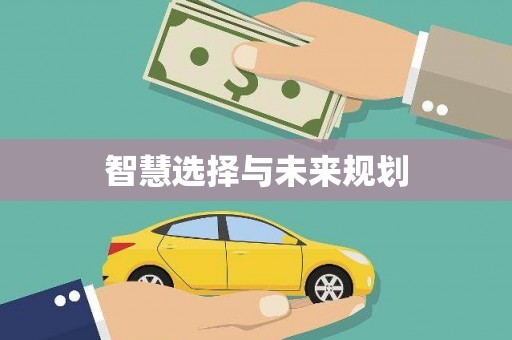 汝南智慧选择与未来规划