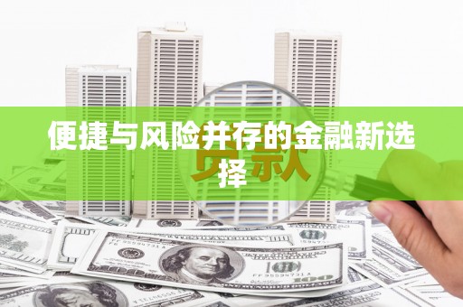 汝南便捷与风险并存的金融新选择