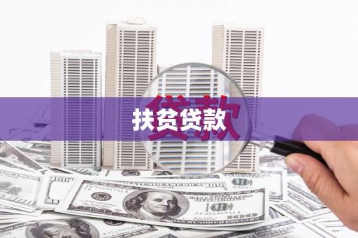 汝南扶贫贷款