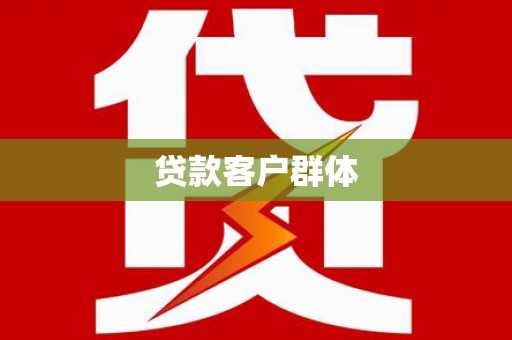 汝南贷款客户群体
