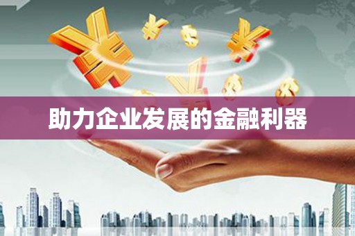 汝南助力企业发展的金融利器