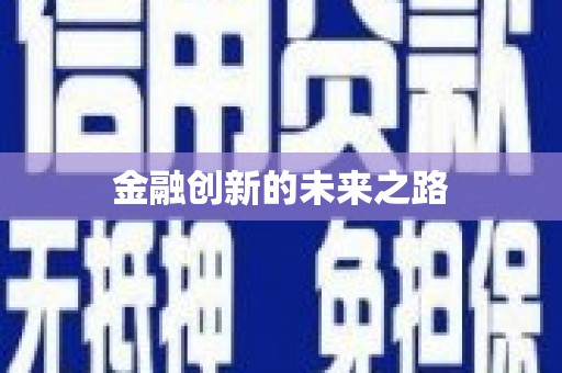 汝南金融创新的未来之路