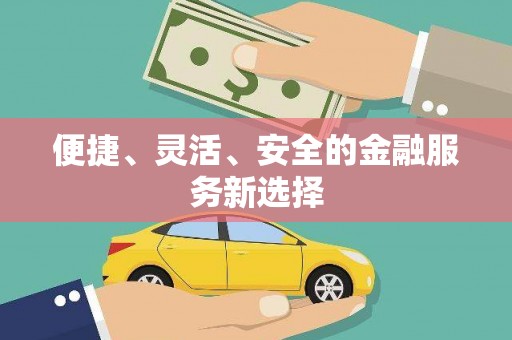 汝南便捷、灵活、安全的金融服务新选择