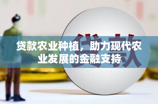 汝南贷款农业种植，助力现代农业发展的金融支持